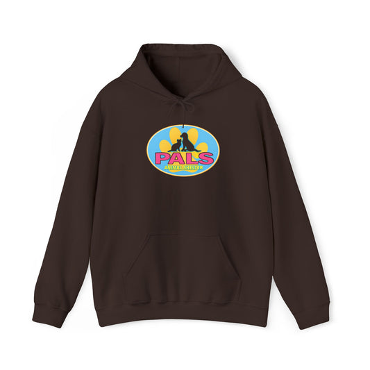 PALS Animal Shelter Badge New Color Logo Hoodie