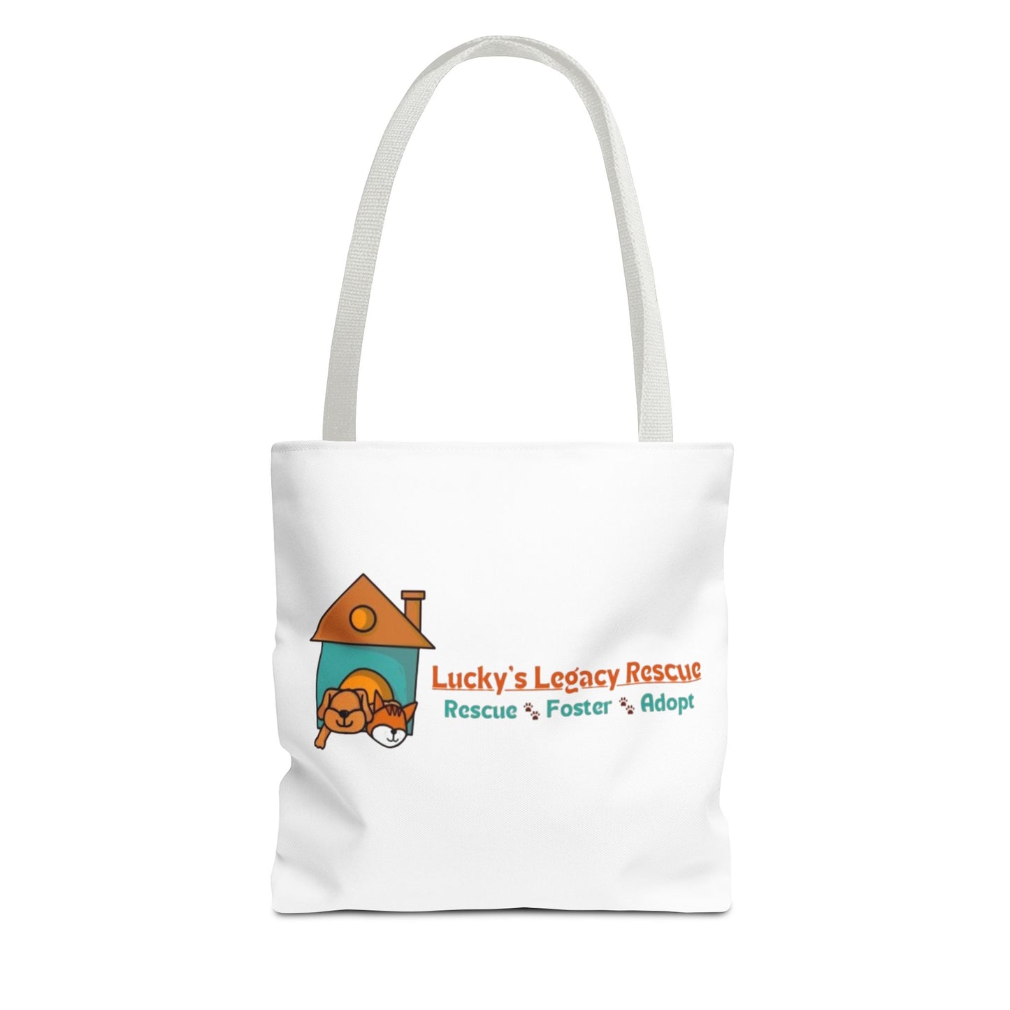 Lucky's Legacy Rescue Logo Tote (Rescue • Foster • Adopt)