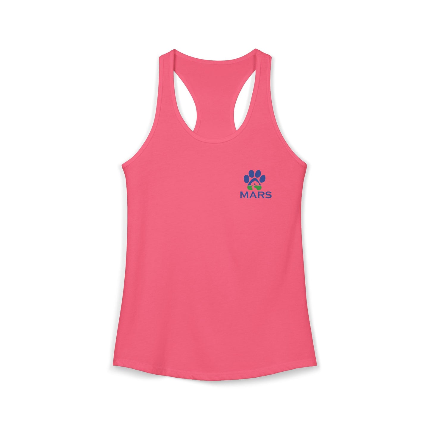 MARS Logo Women's Ideal Racerback Tank