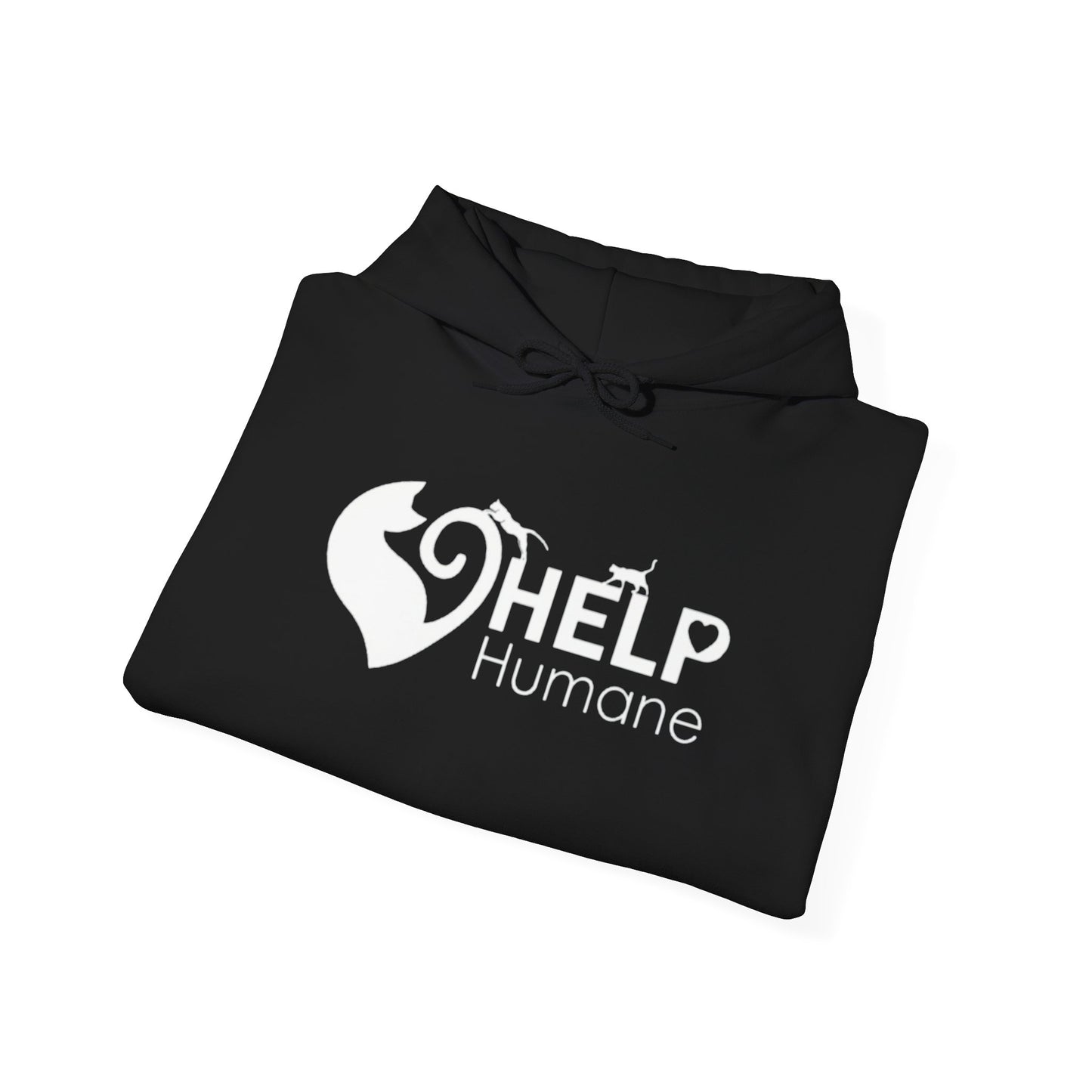 Help Humane Society Black Logo - Inventory Logo