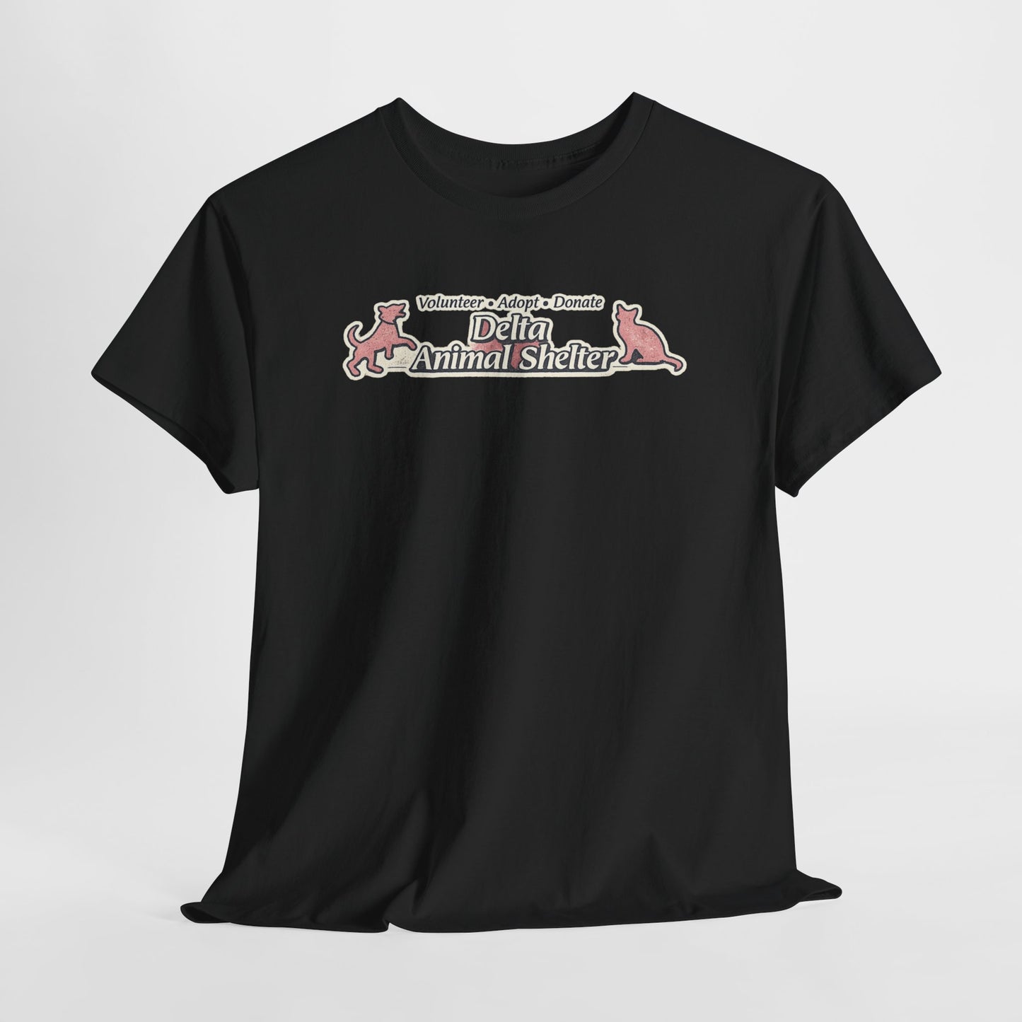 Delta Animal Shelter Volunteer "Retro" Collection T-Shirt (Internal)