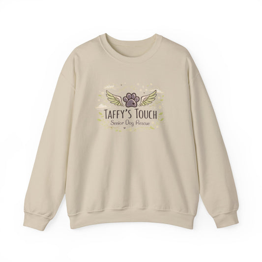 NEW! Taffy's Touch Senior Dog Rescue Retro Crewneck Sweatshirt