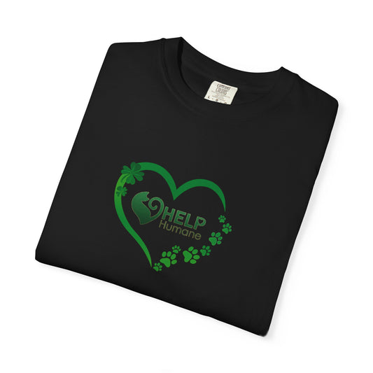 HELP Humane St. Patrick's Day T-Shirt - Heart and Paws