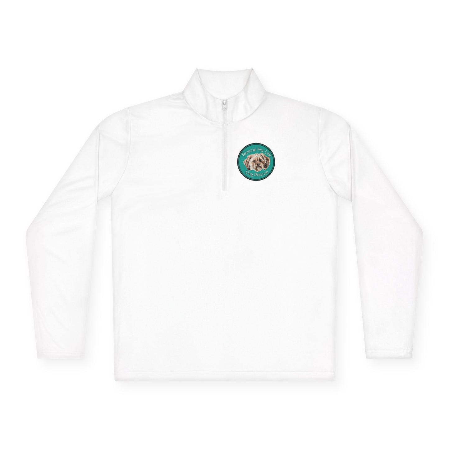 Rescue For Life Dog Rescue Unisex Quarter-Zip Pullover