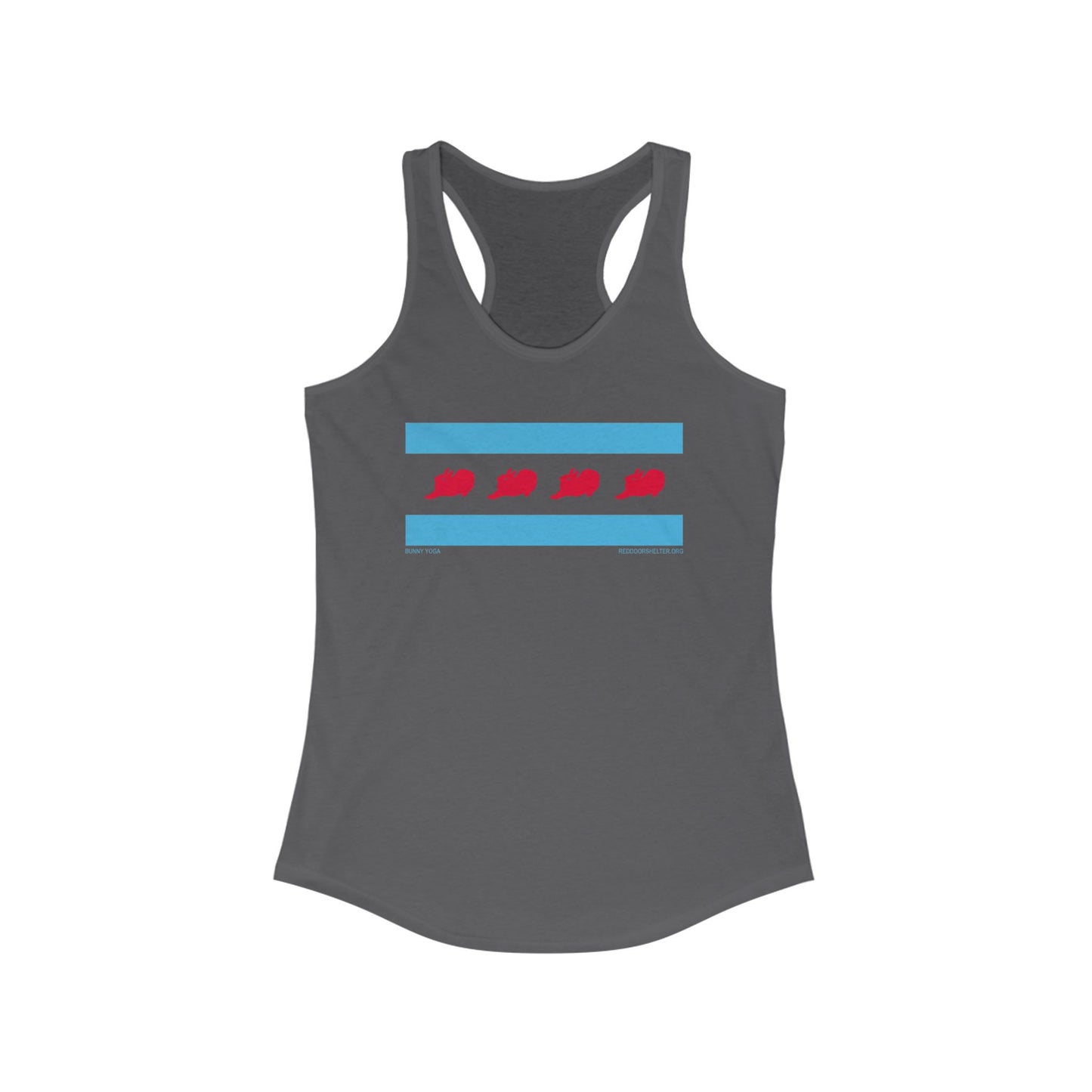 Red Door Bunny Yoga Collection - Women's Ideal Racerback Tank