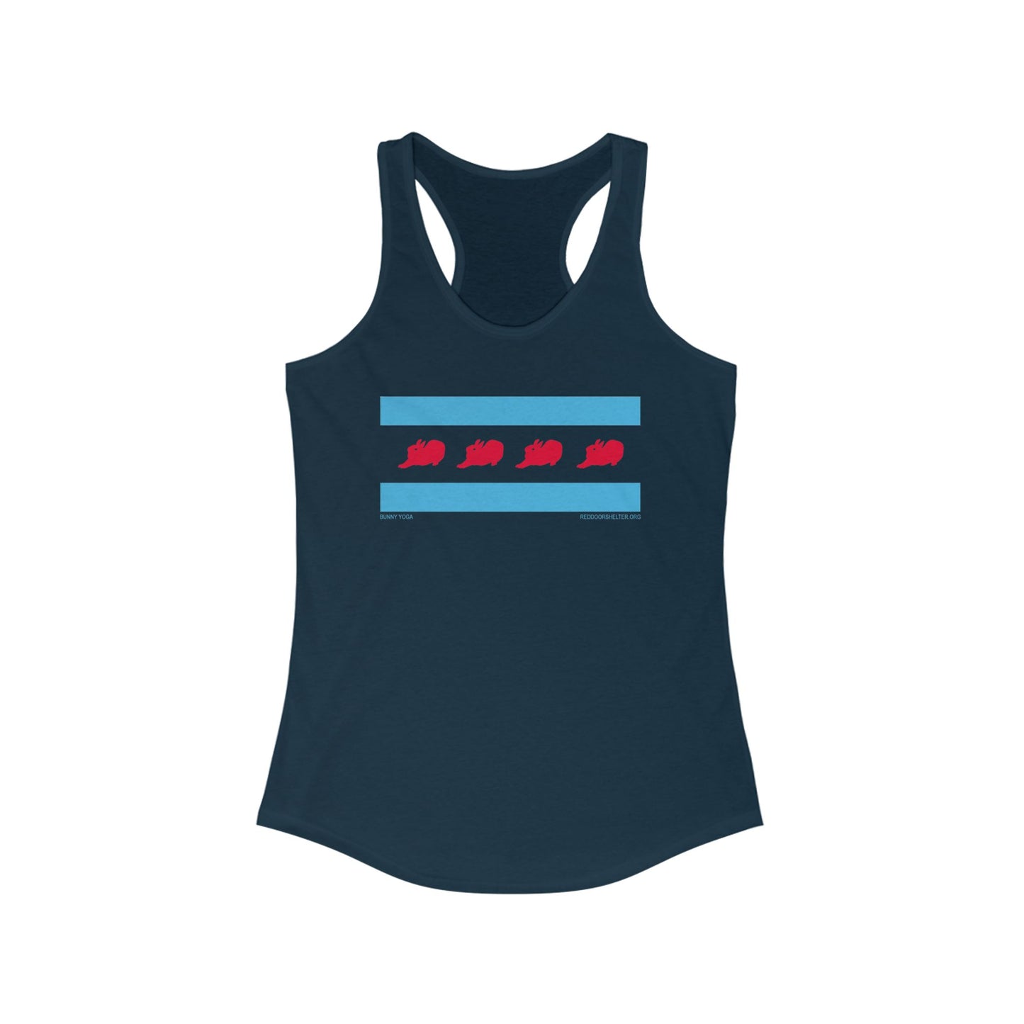 Red Door Bunny Yoga Collection - Women's Ideal Racerback Tank