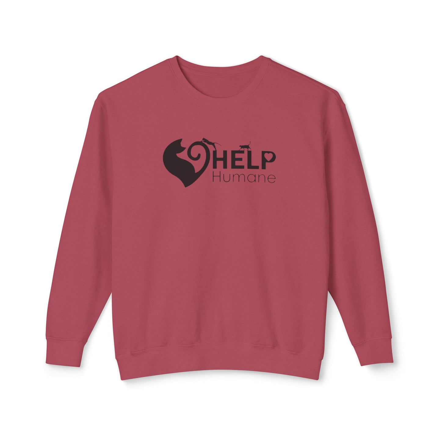 HELP Humane Logo Sweatshirt — Animal Rescue Crewneck
