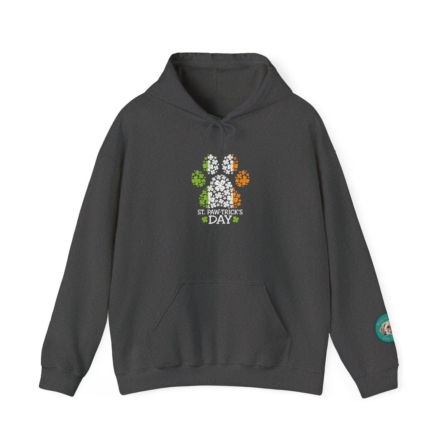 Rescue for Life St. Paw-trick's Day Hoodie