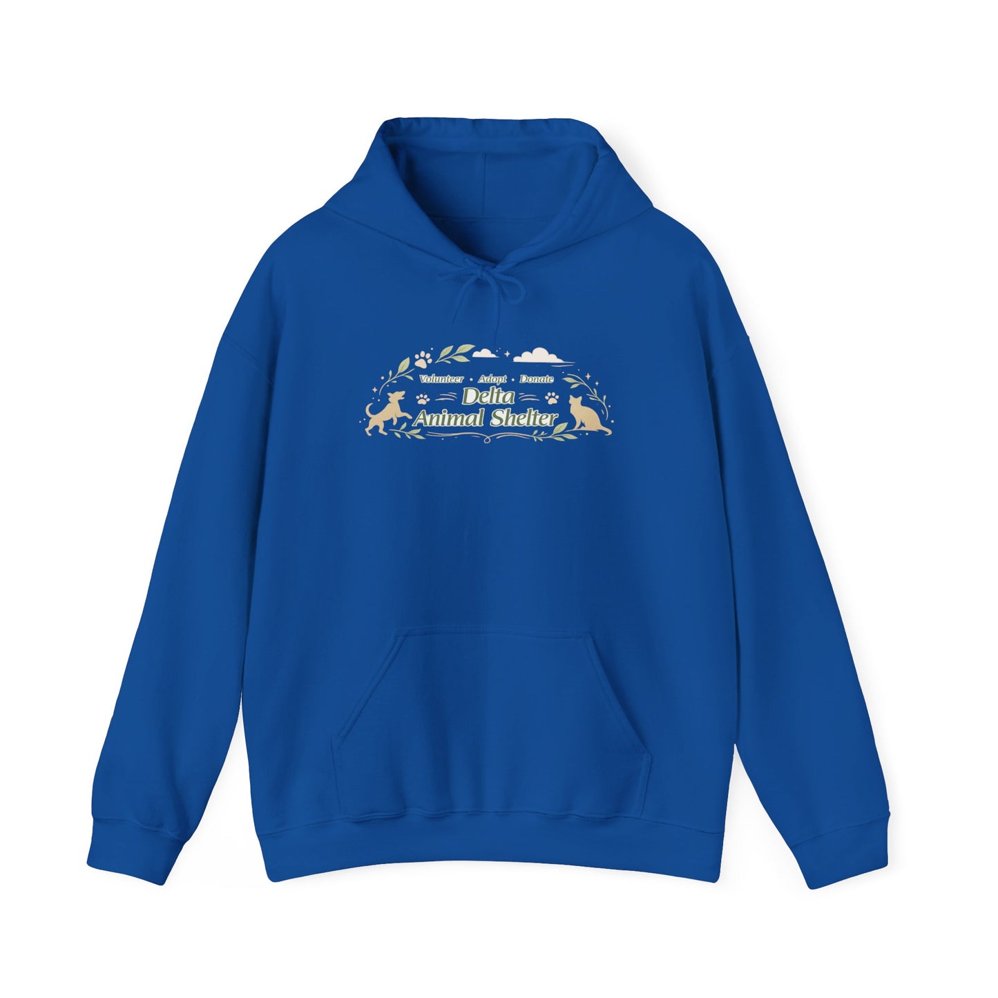 Delta Animal Shelter "Eco Collection" Hoodie — Support Your Shelter (Internal)