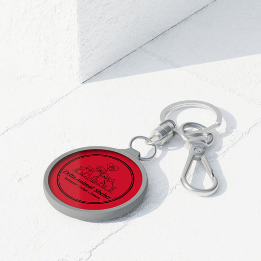 Delta Animal Shelter Keyring Tag
