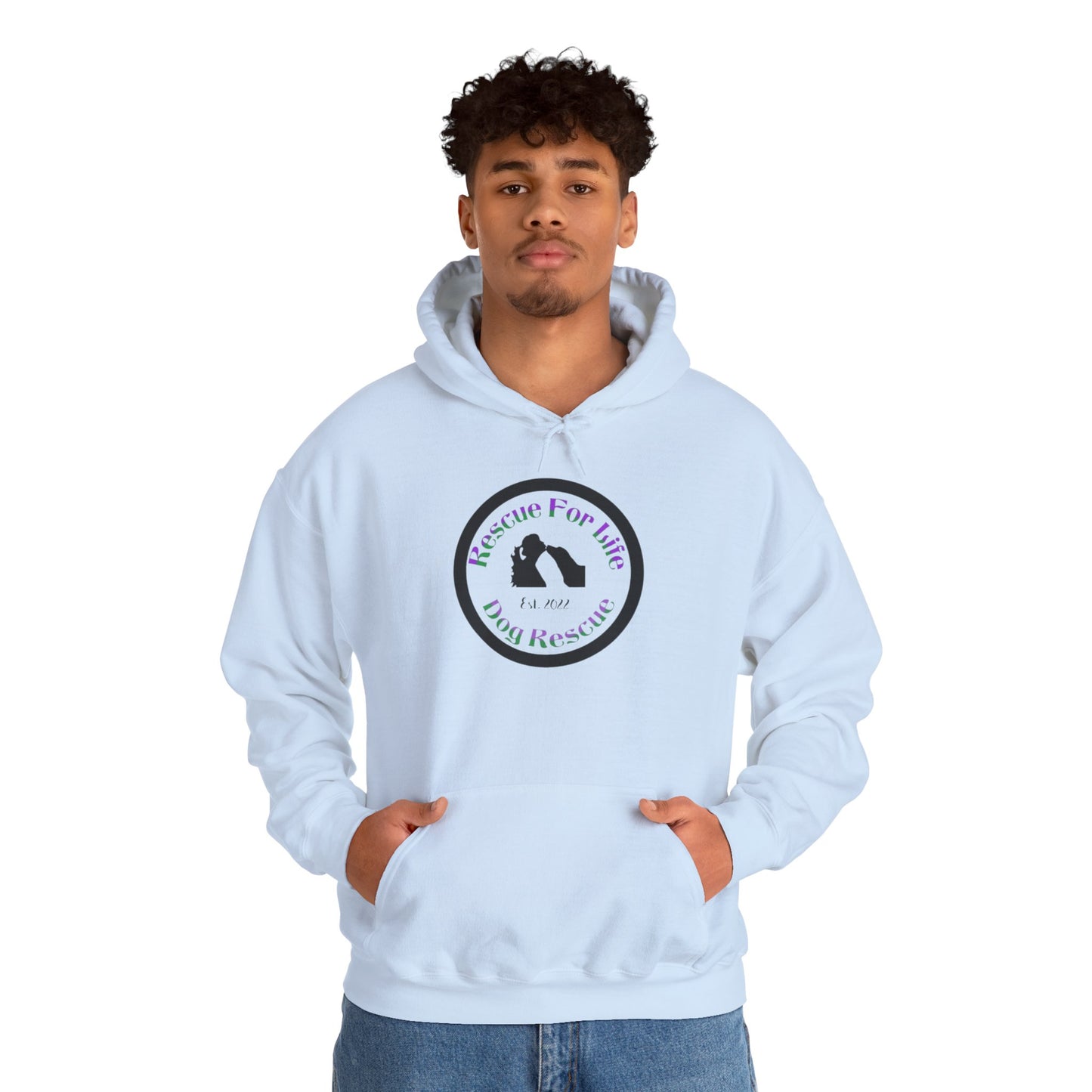 Rescue for Life Classic Style Logo — Est. 2022 Hoodie