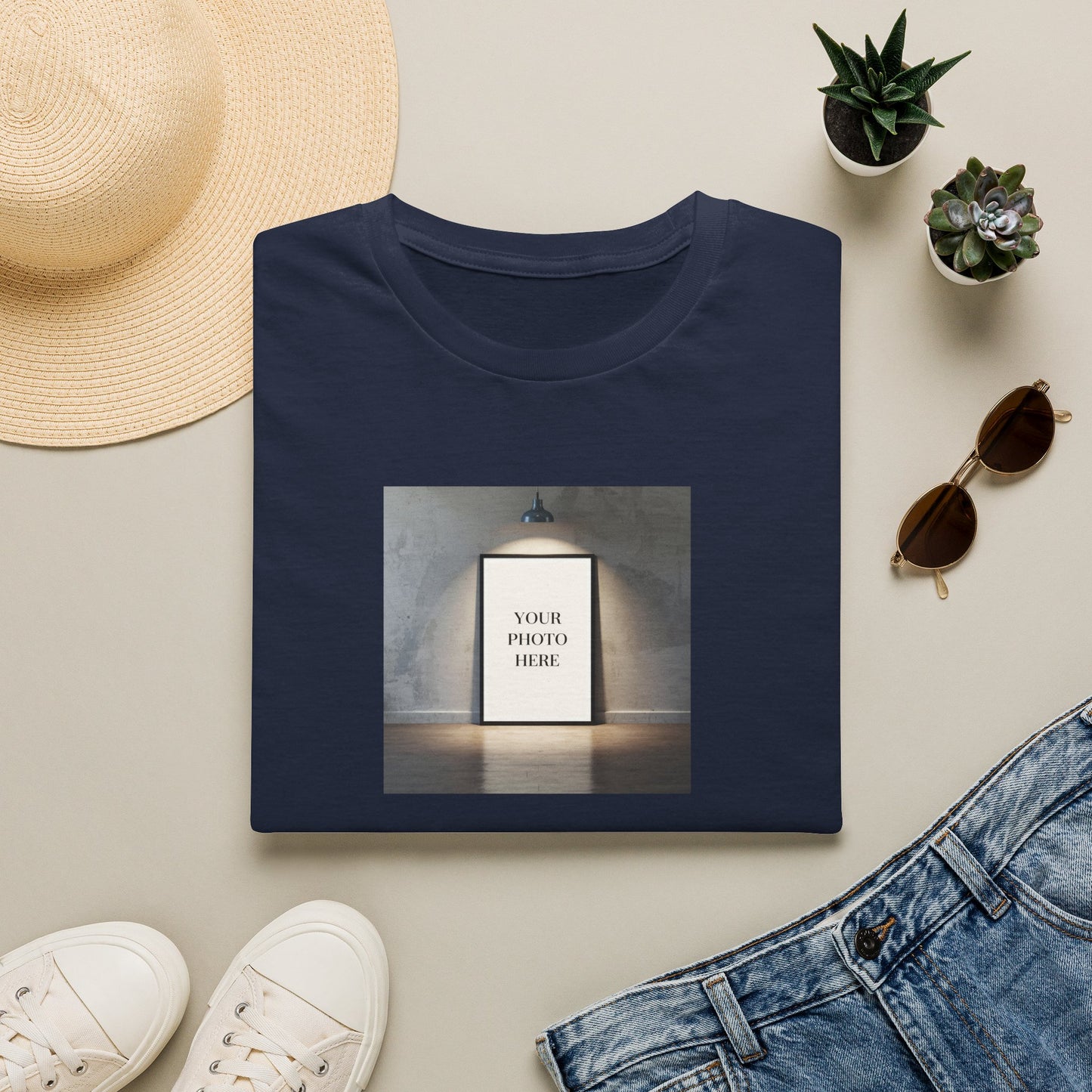 Customizable T-Shirt Photo & Text