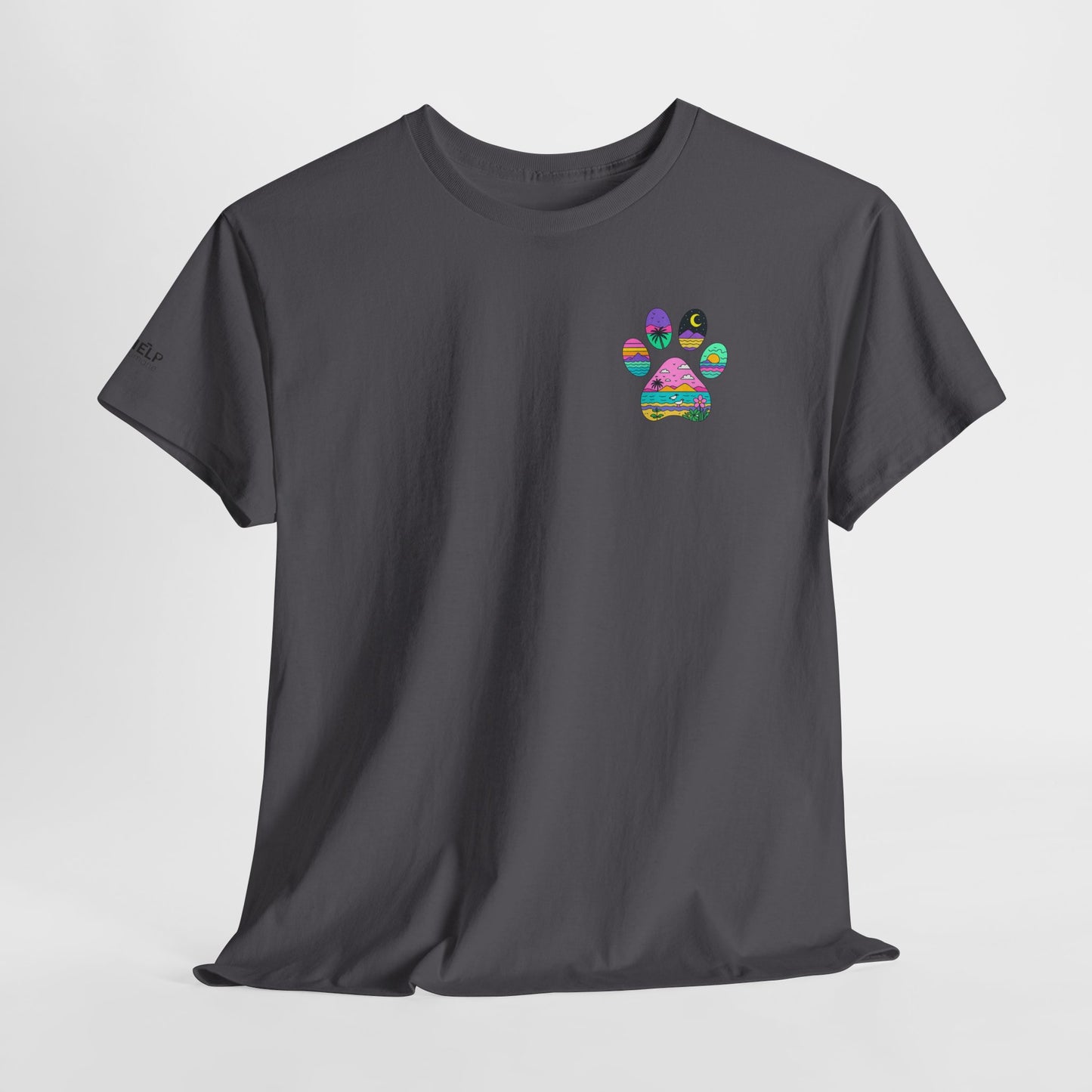 Help Humane Summer Paw Print T-Shirt