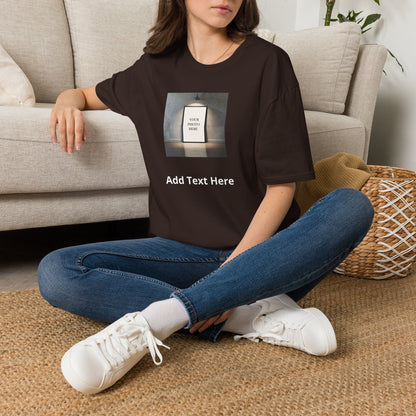 Customizable T-Shirt Photo & Text