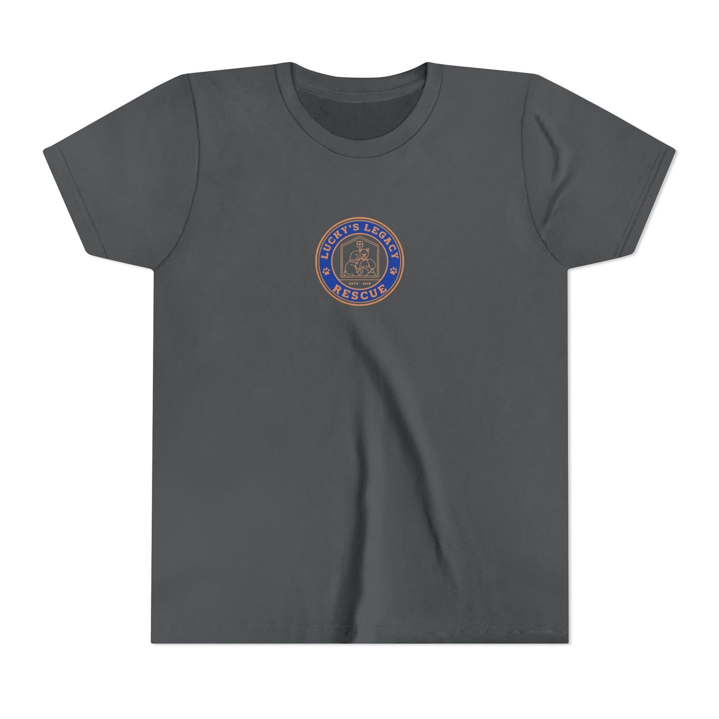 Lucky's Legacy Rescue Youth Badge T-Shirt