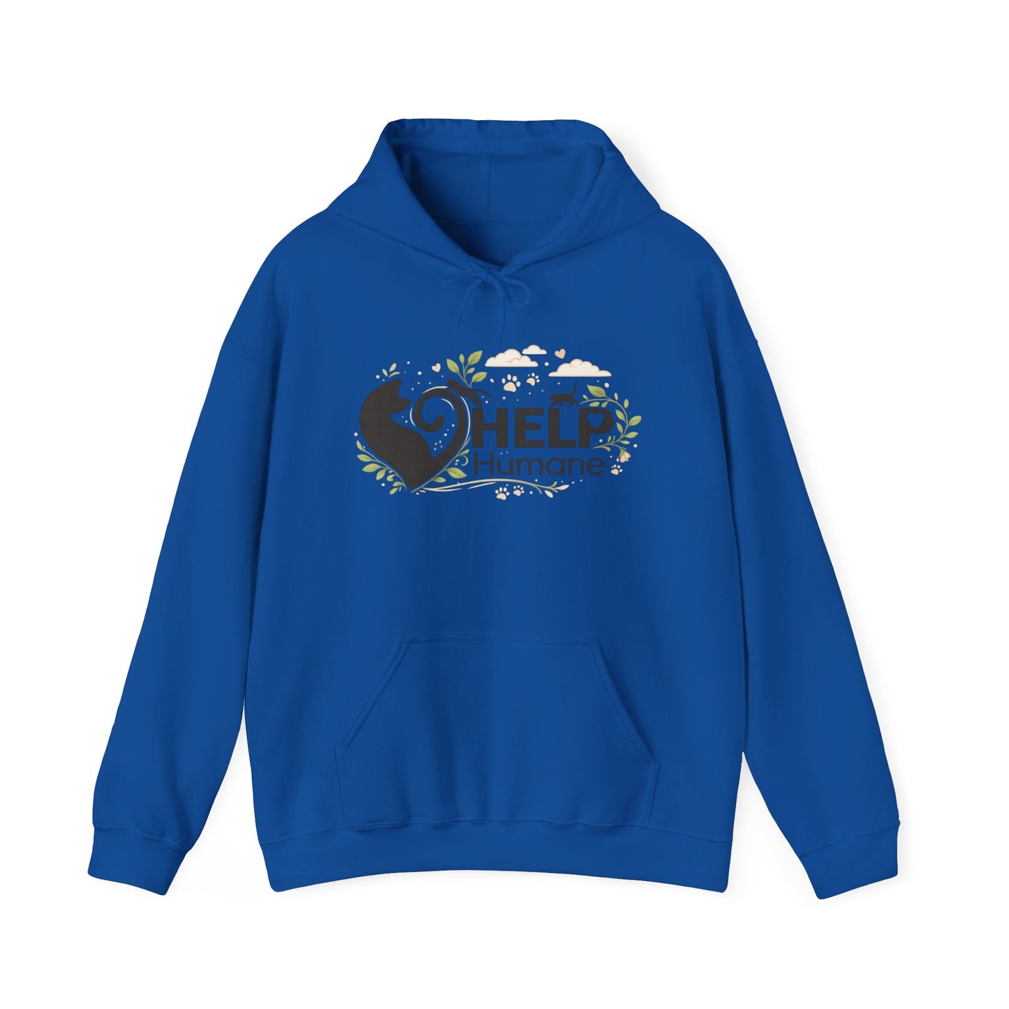 NEW! Eco Style Help Humane Logo Hoodie