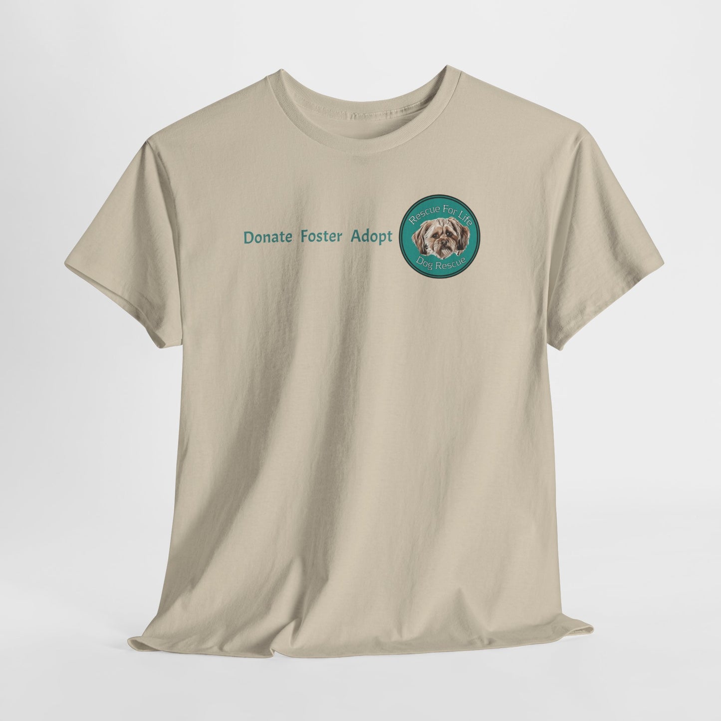 Rescue for Life - Dog Adoption Awareness T‑Shirt