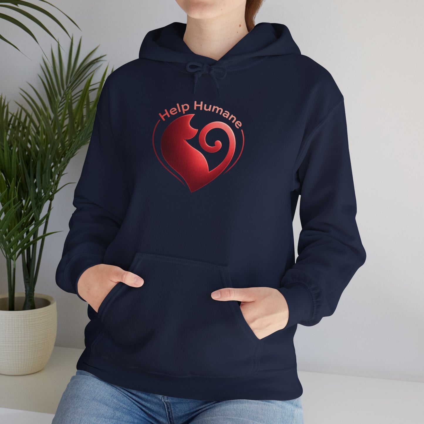 Help Humane Heart Hoodie — Compassion Awareness Pullover