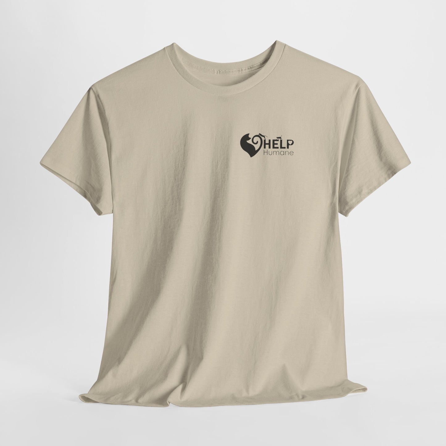 HELP Humane Society Adult Fundraising T‑Shirt