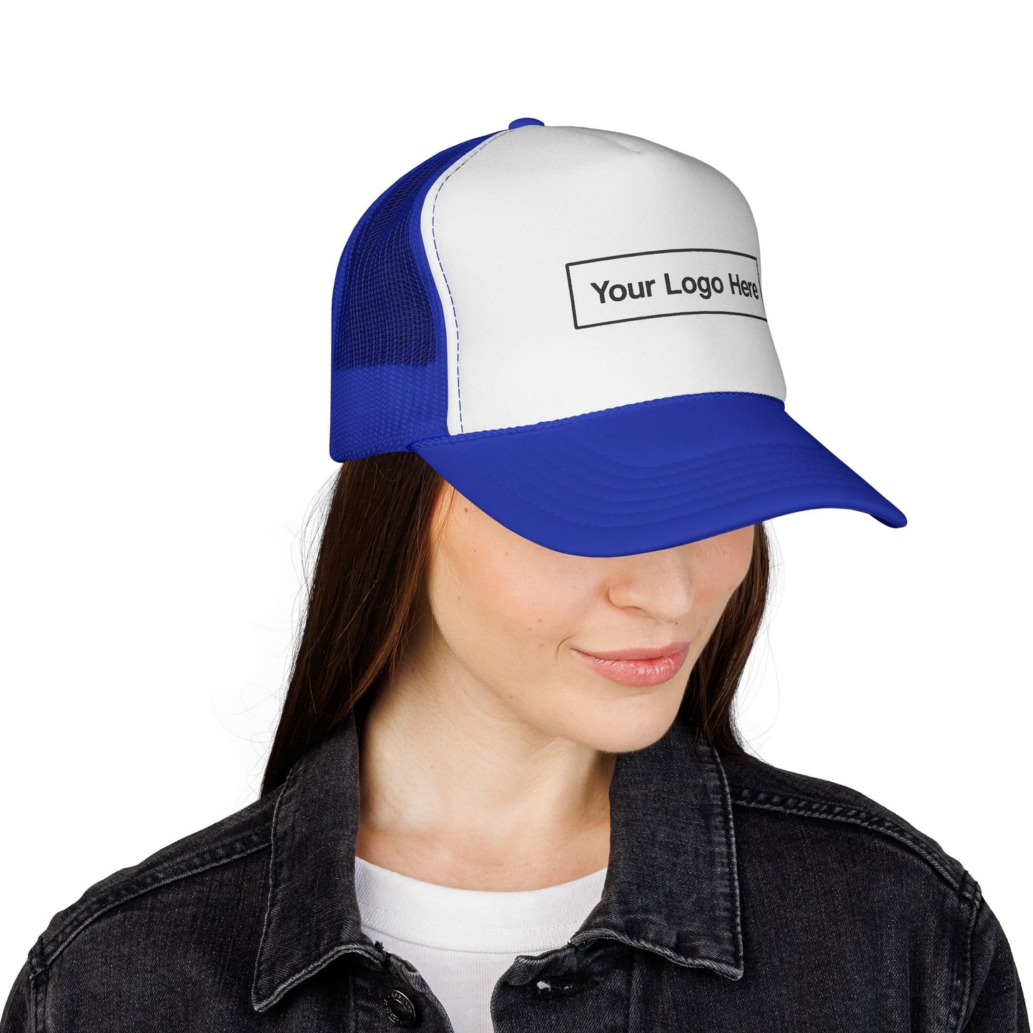 Custom Logo Trucker Cap — Example Logo