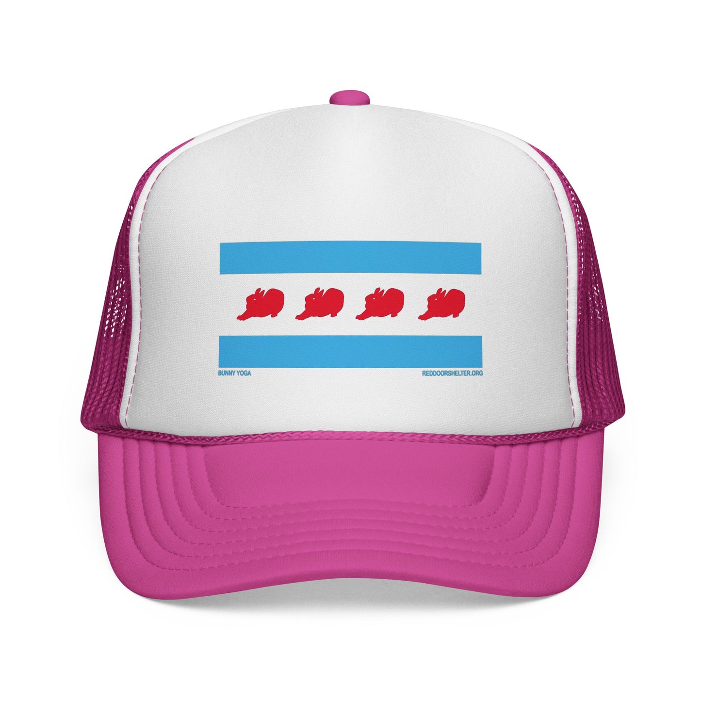 Red Door Bunny Yoga Collection Trucker Hat