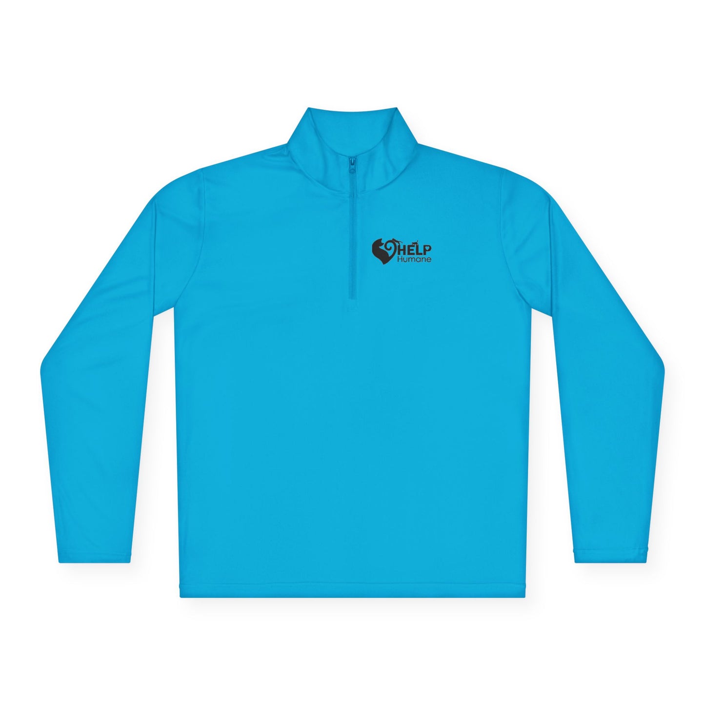 HELP Humane Classic Logo Quarter Zip Pullover (POPULAR ITEM)