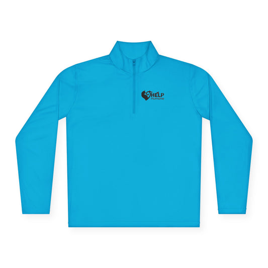 HELP Humane Classic Logo Quarter Zip Pullover (POPULAR ITEM)