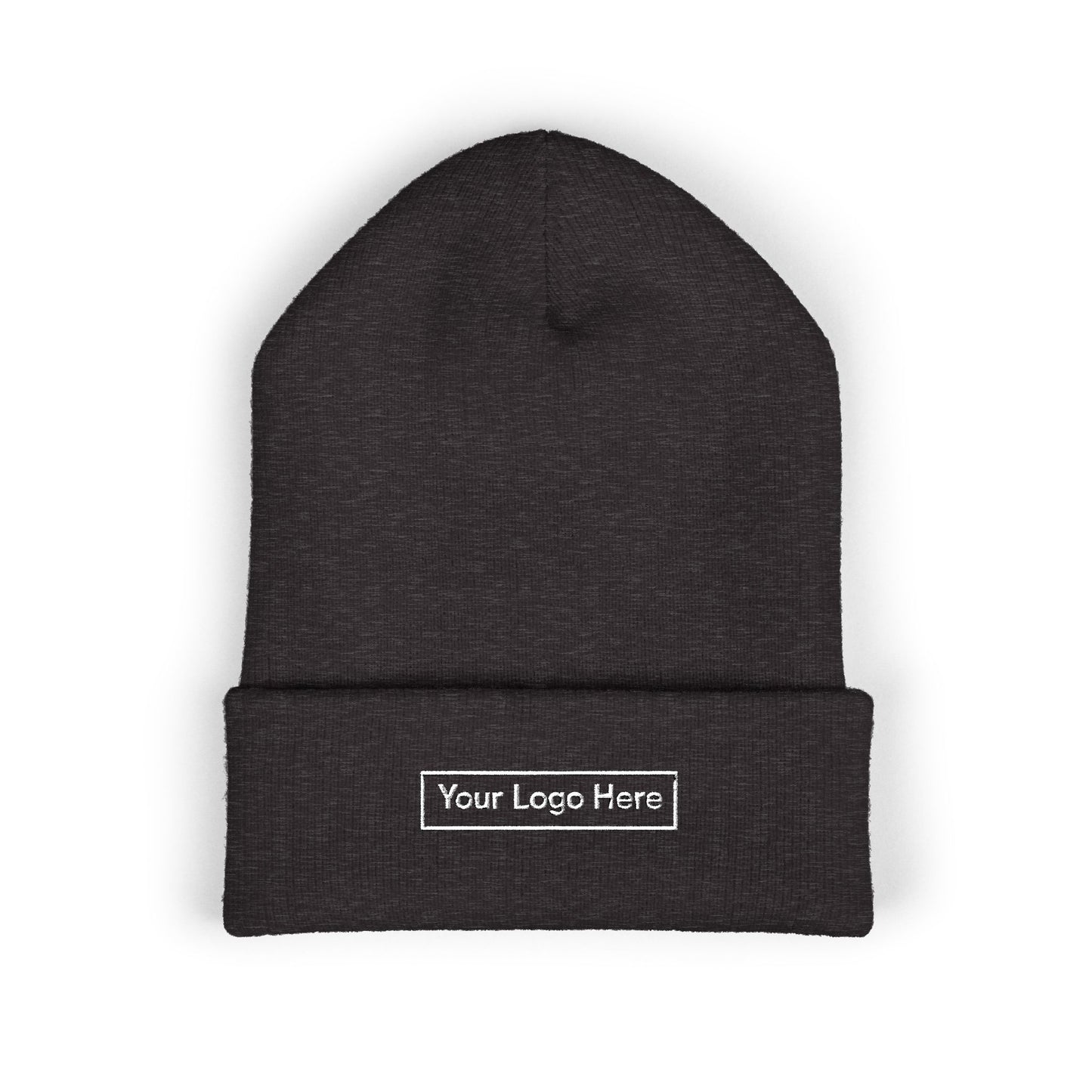 Embroidered Classic Cuffed Beanie — Example Logo