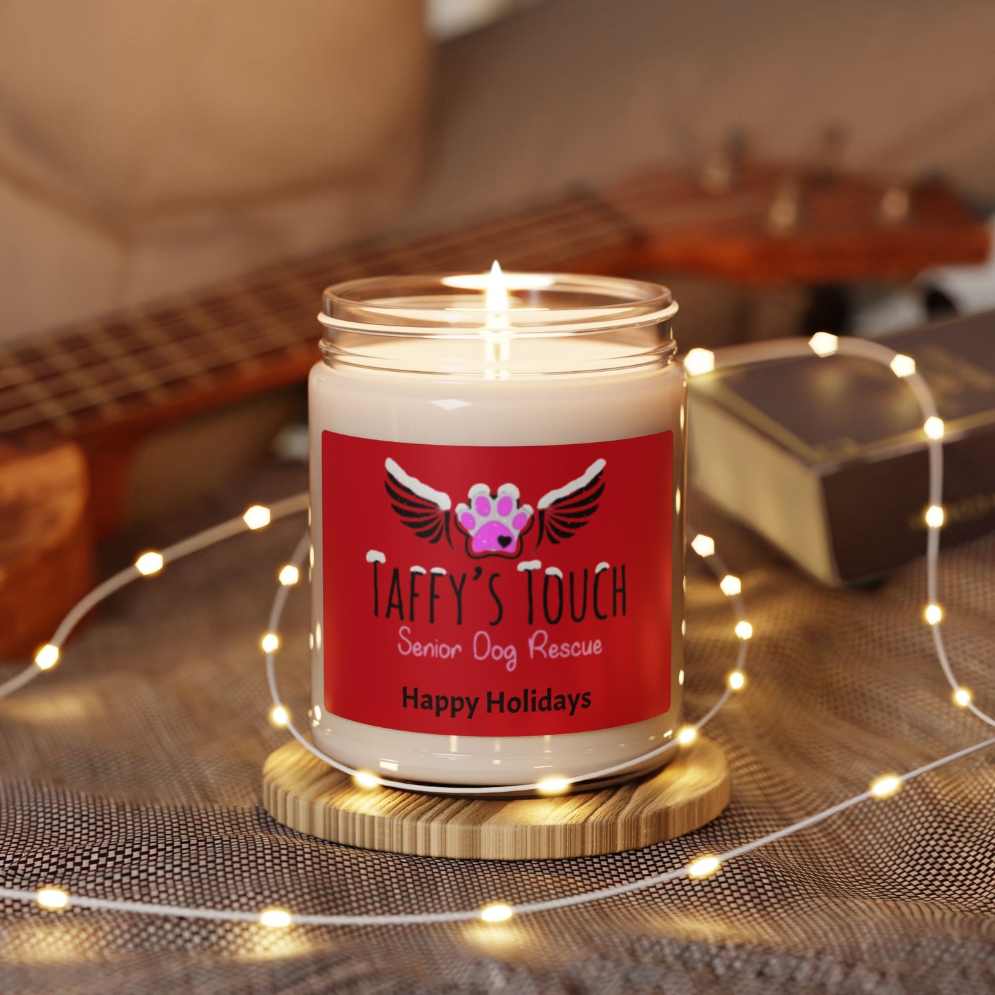 Taffy's Touch Senior Dog Rescue Scented Candles for the Holidays