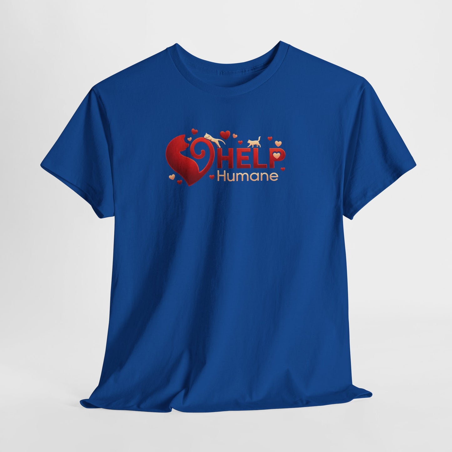 Help Humane Loving Heart T-Shirt
