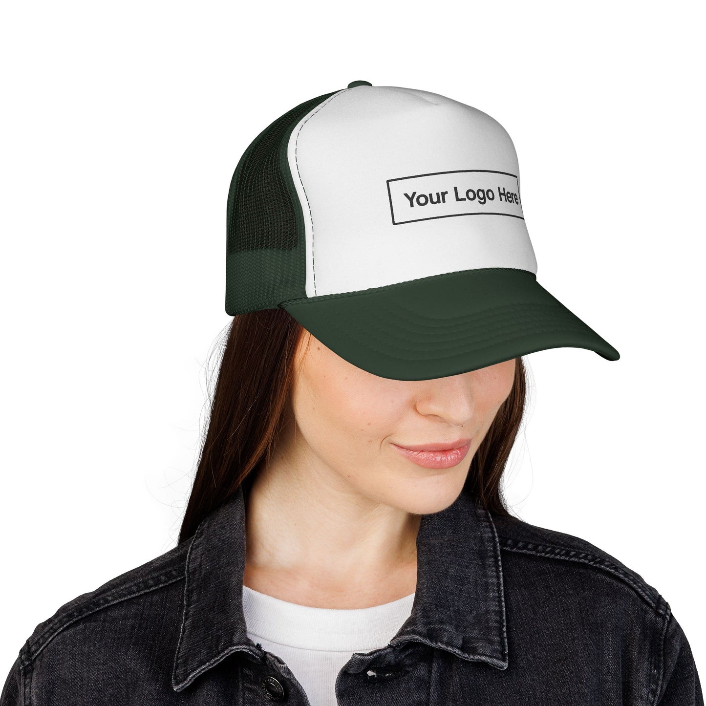 Custom Logo Trucker Cap — Example Logo