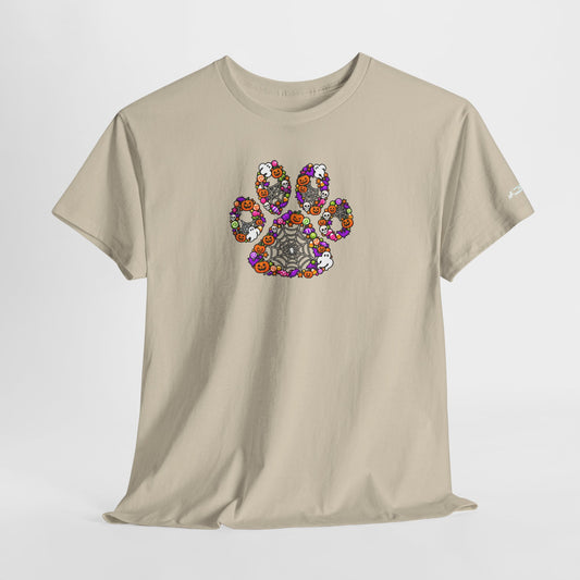 Delta Animal Shelter Spooky Paw Print T-Shirt