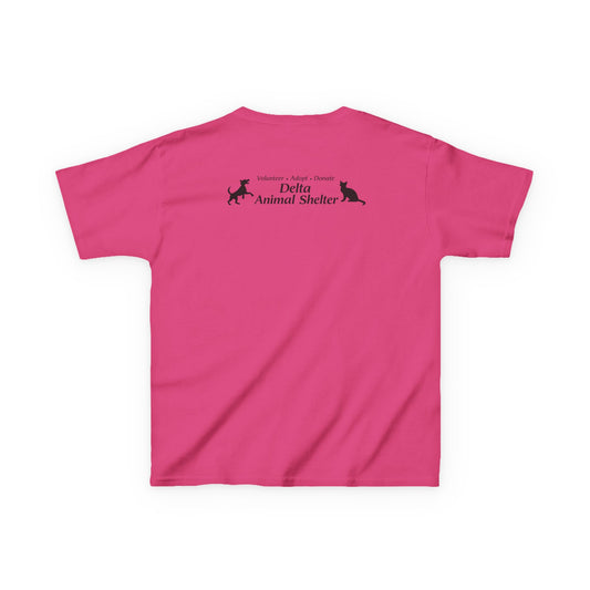 Youth Delta Animal Shelter "Line Art" Collection - Logo on Back