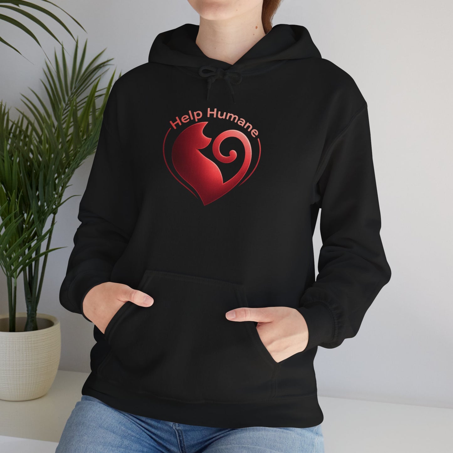 Help Humane Heart Hoodie — Compassion Awareness Pullover