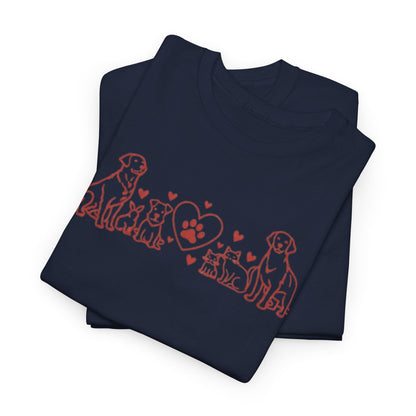 Delta Animal Shelter Valentine's Day Collection T-Shirt
