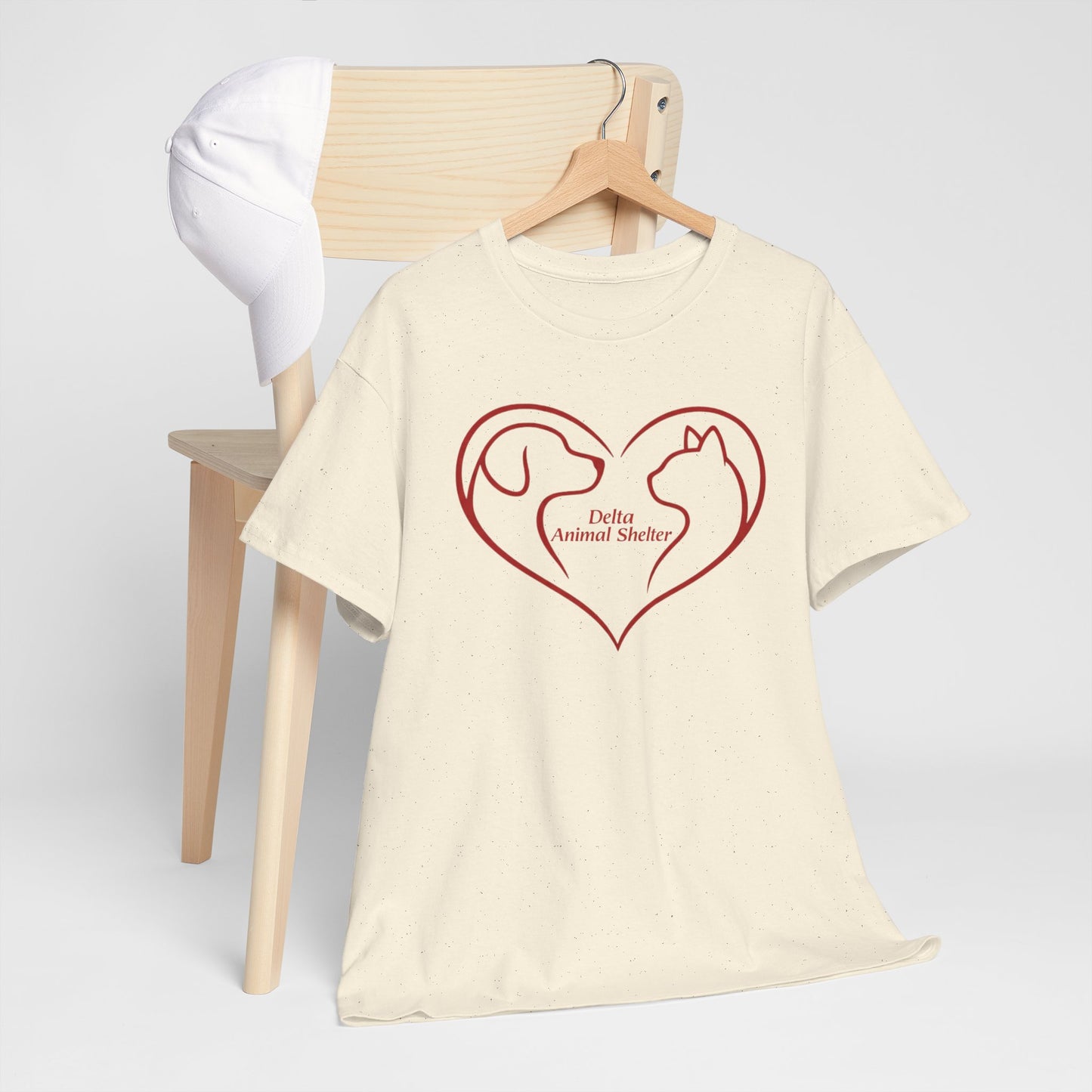 Delta Animal Shelter Heart T-Shirt