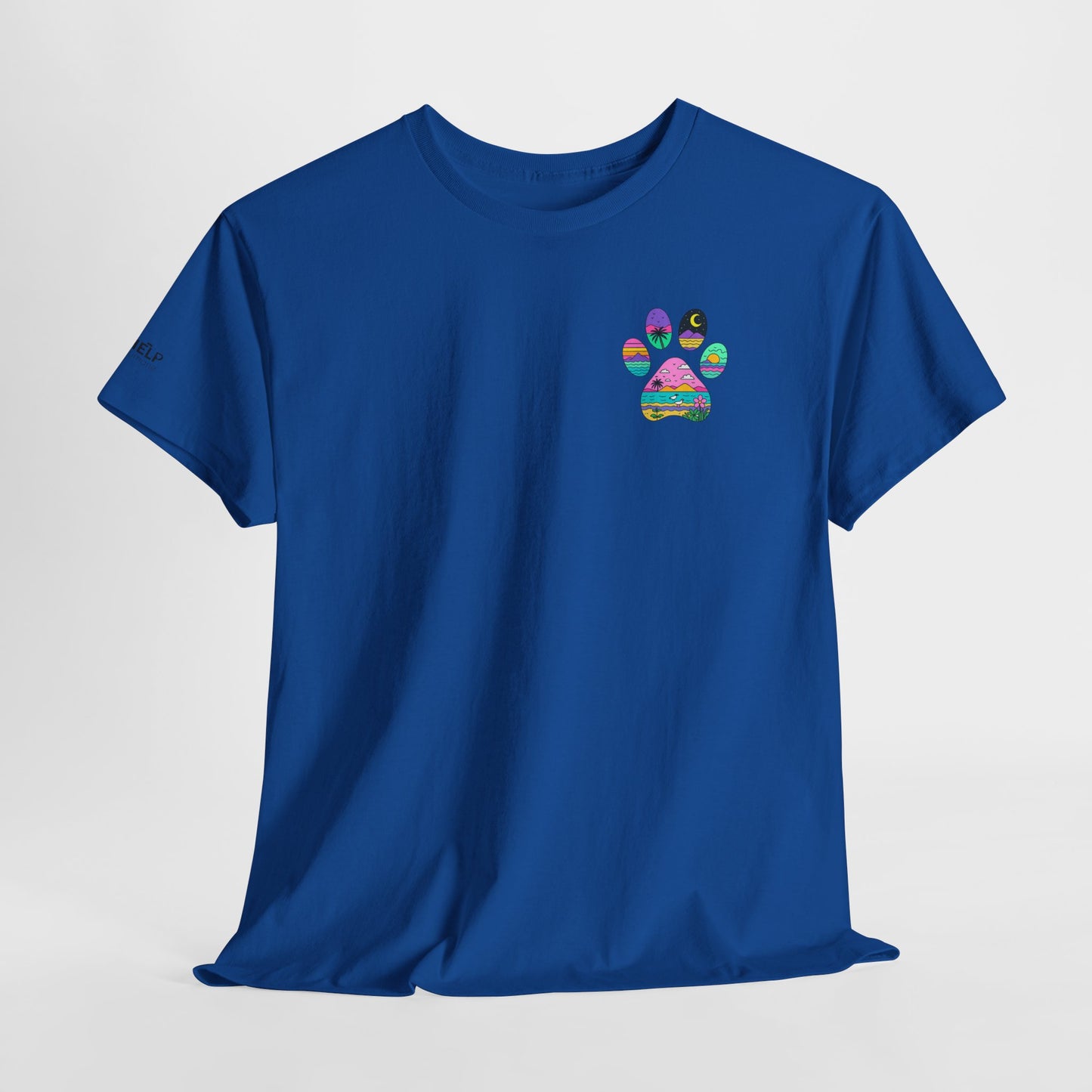 Help Humane Summer Paw Print T-Shirt