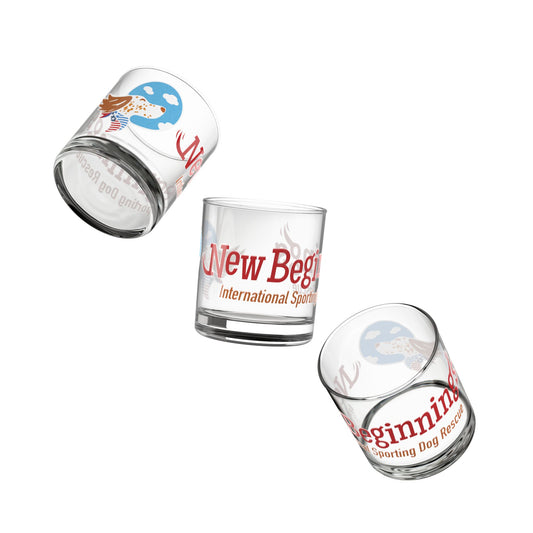 New Beginnings Rescue 10oz Rocks Glass