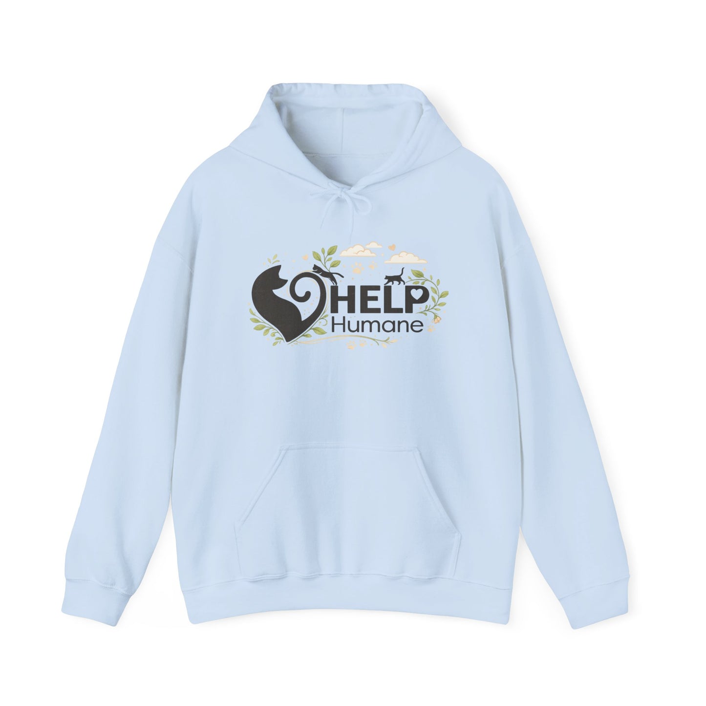 NEW! Eco Style Help Humane Logo Hoodie