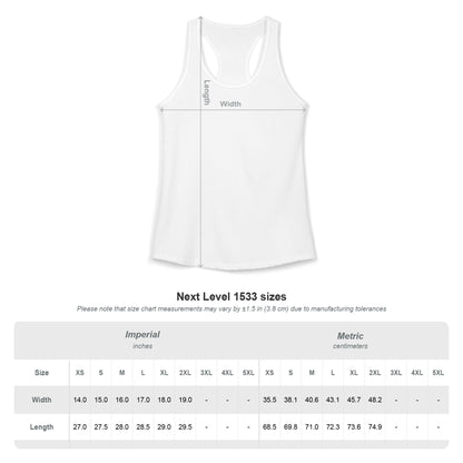 Rescue for Life "I Support" Logo Women's Ideal Racerback Tank