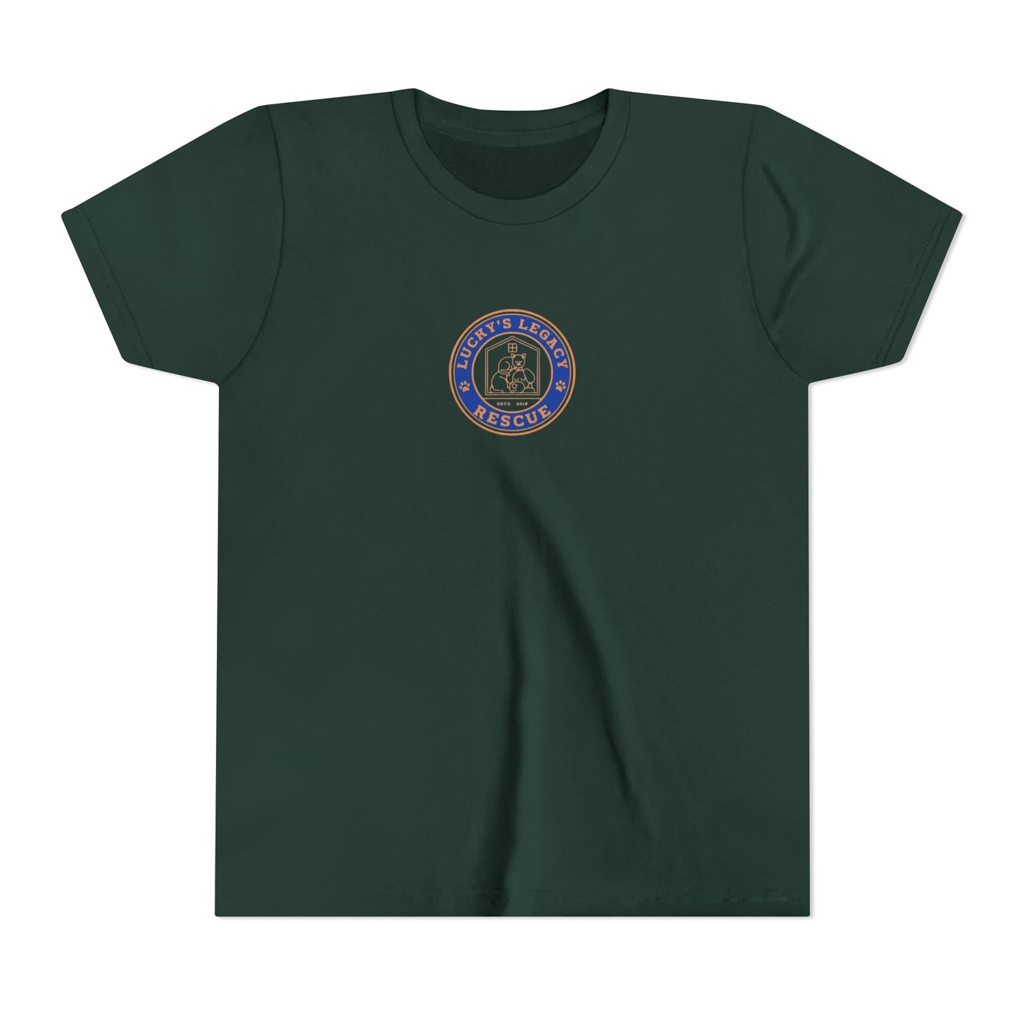 Lucky's Legacy Rescue Youth Badge T-Shirt