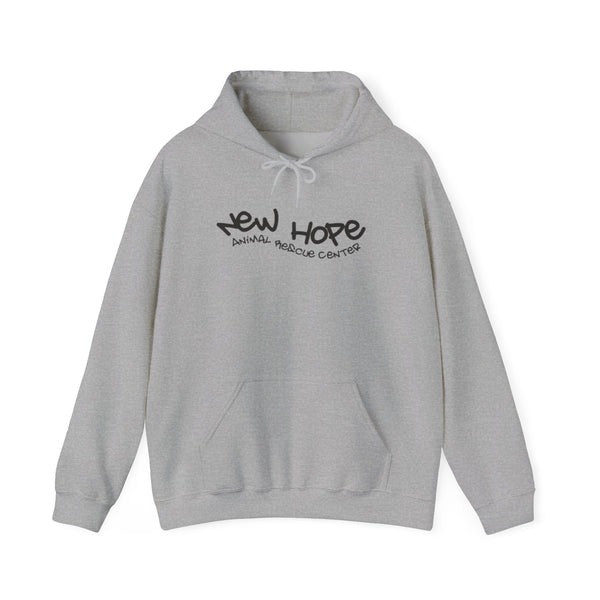 New Hope Rescue Center Hoodie — Minimal Logo Sweatshirt – Proudly ...