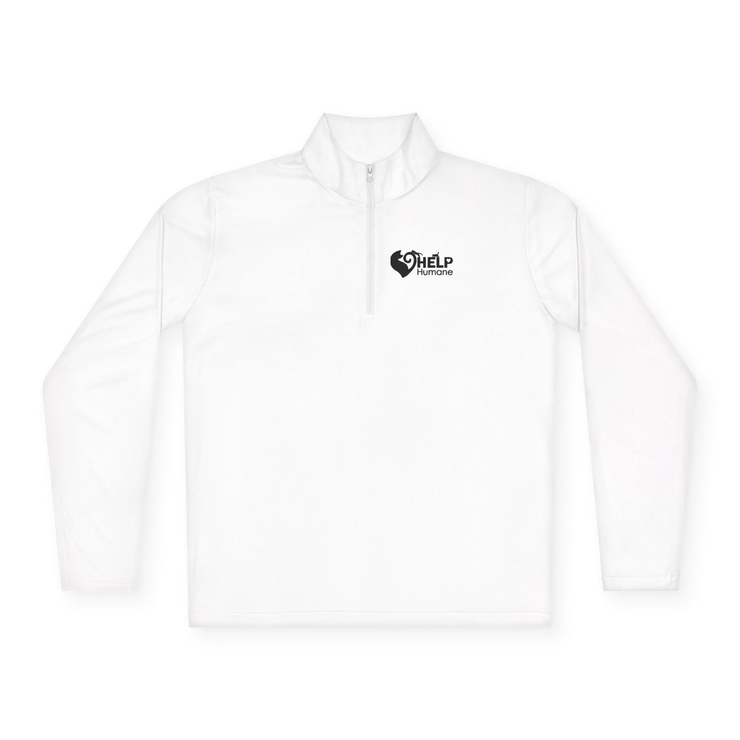 HELP Humane Classic Logo Quarter Zip Pullover (POPULAR ITEM)