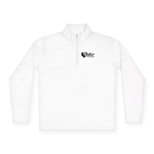 HELP Humane Classic Logo Quarter Zip Pullover (POPULAR ITEM)