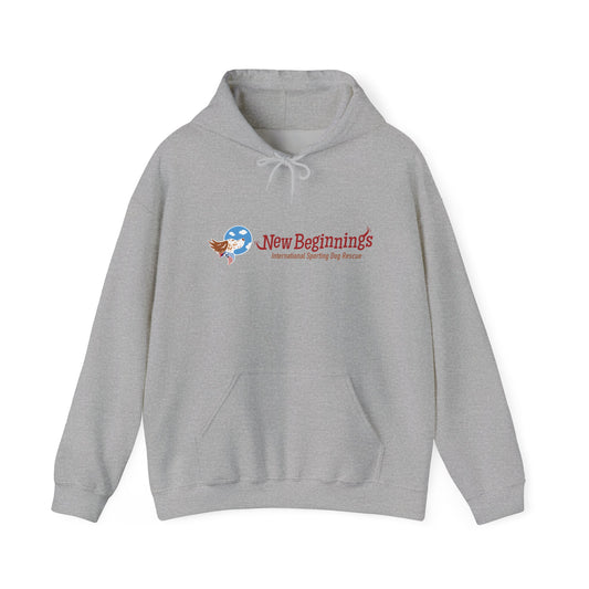 New Beginnings Hoodie — Inspirational 'New Beginnings' Logo Sweatshirt