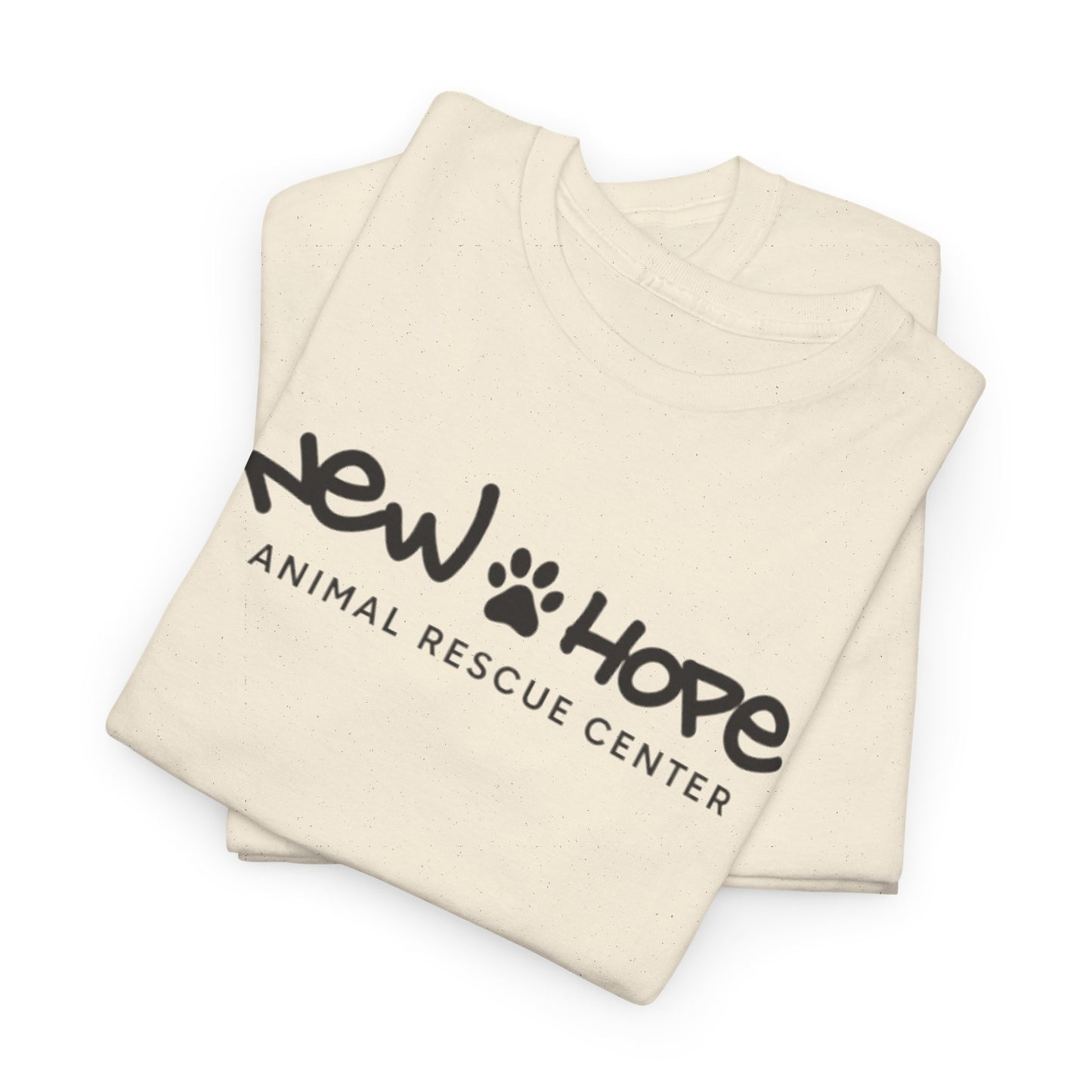 New Hope Animal Rescue Center T-Shirt — Paw Logo Tee for Animal Lovers