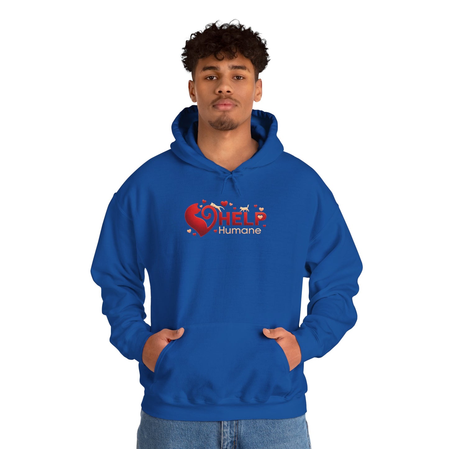 Help Humane Heart Hoodie – Animal Rescue Charity Sweatshirt
