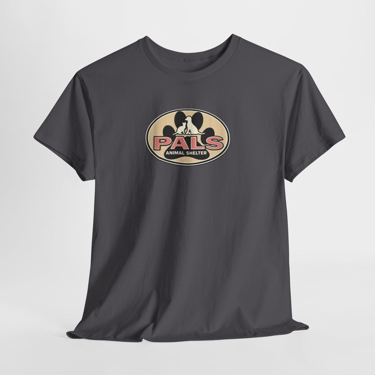 PALS Animal Shelter Retro Style Logo Tee