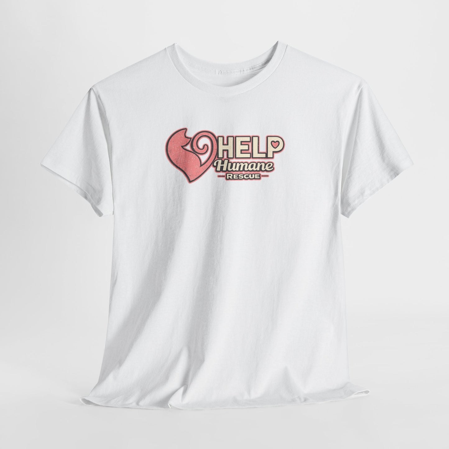 NEW!  Retro Style Help Humane Fundraising T-Shirt