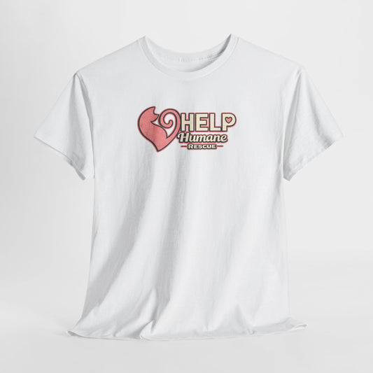 NEW!  Retro Style Help Humane Fundraising T-Shirt